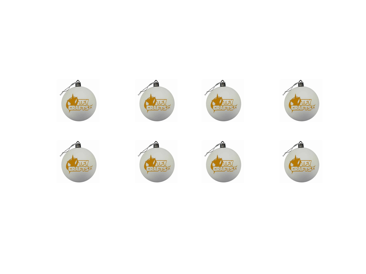 custom engravable Christmas baubles