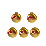 custom engravable Christmas baubles