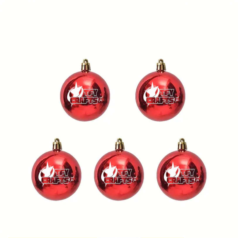 custom engravable Christmas baubles