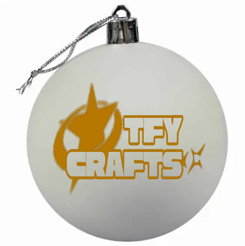 custom engravable Christmas baubles