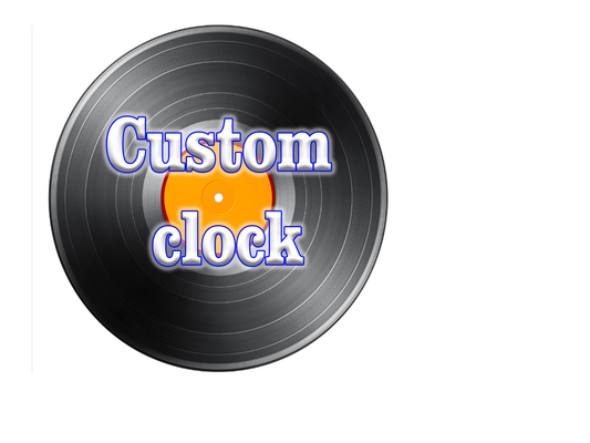 Customized clock