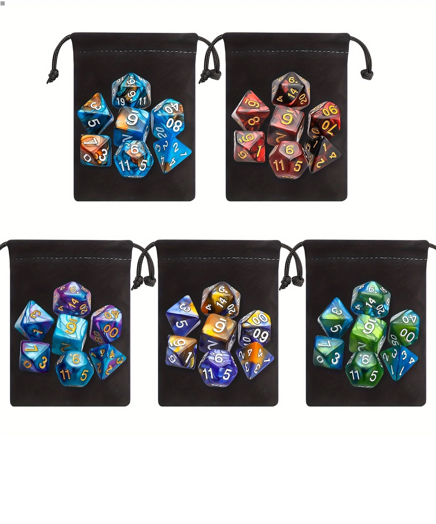 RPG dice set