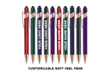 professional and personalized soft-feel ball pen